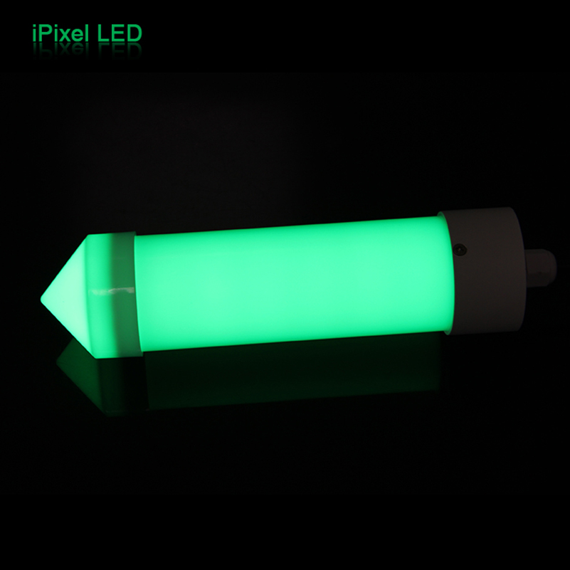 定制的20厘米长DMX LED护栏管