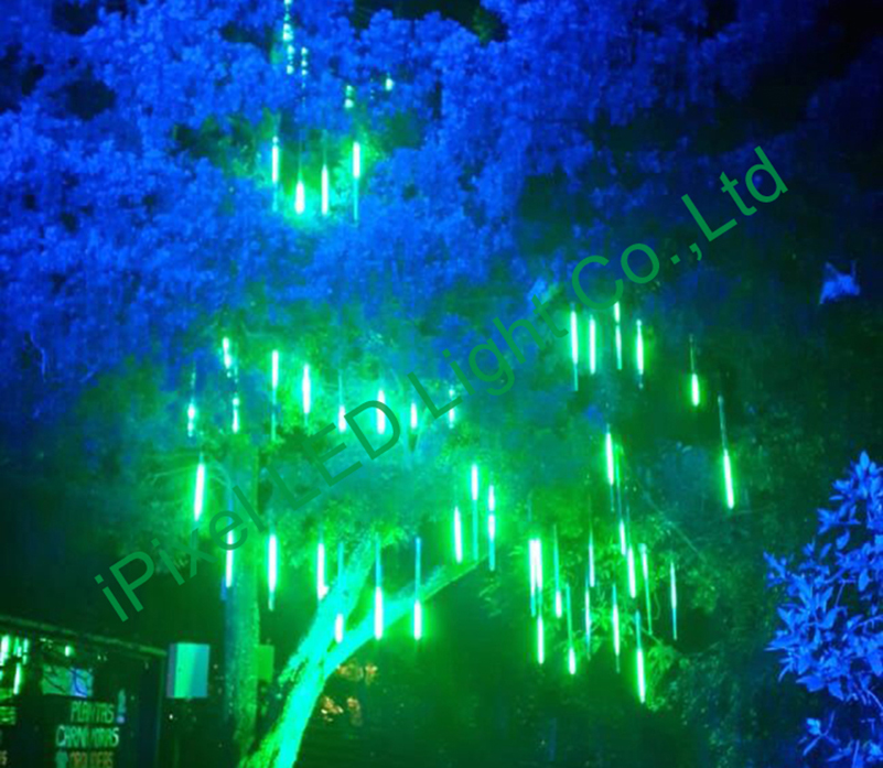 DMX512 meteor tube and 360°led ball project in Ecuador